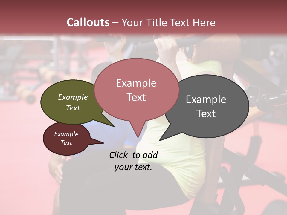 People Sport Personal PowerPoint Template