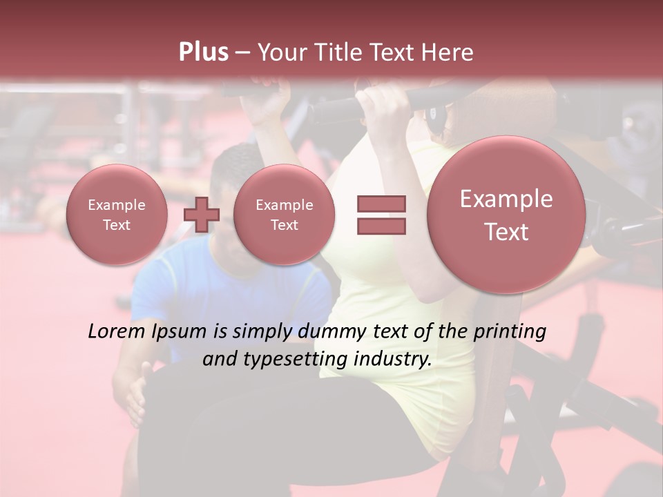 People Sport Personal PowerPoint Template