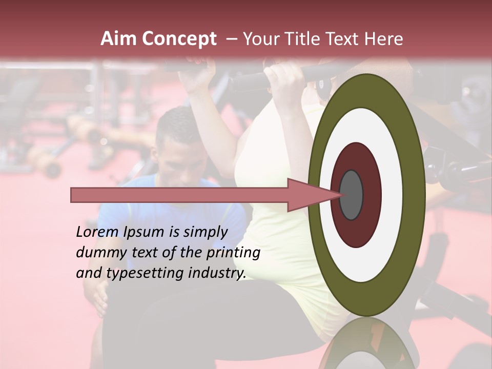 People Sport Personal PowerPoint Template