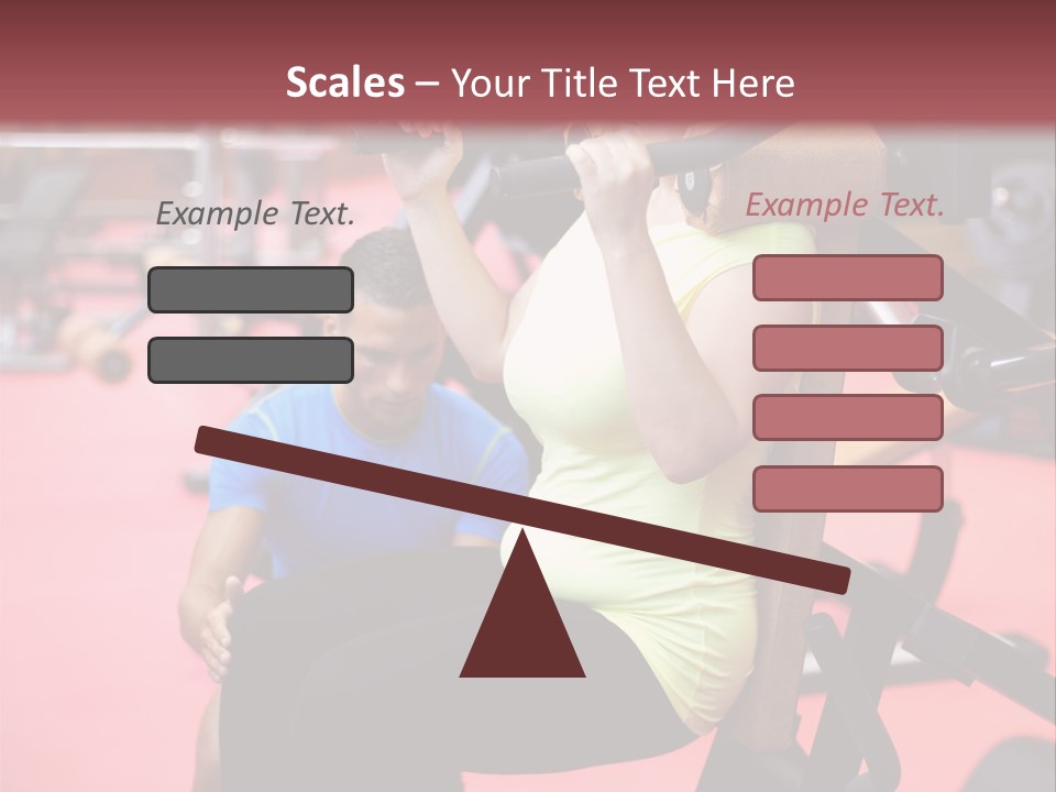 People Sport Personal PowerPoint Template