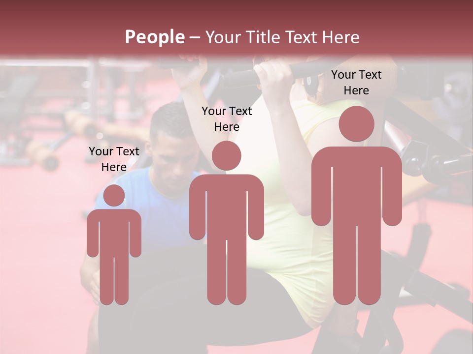 People Sport Personal PowerPoint Template
