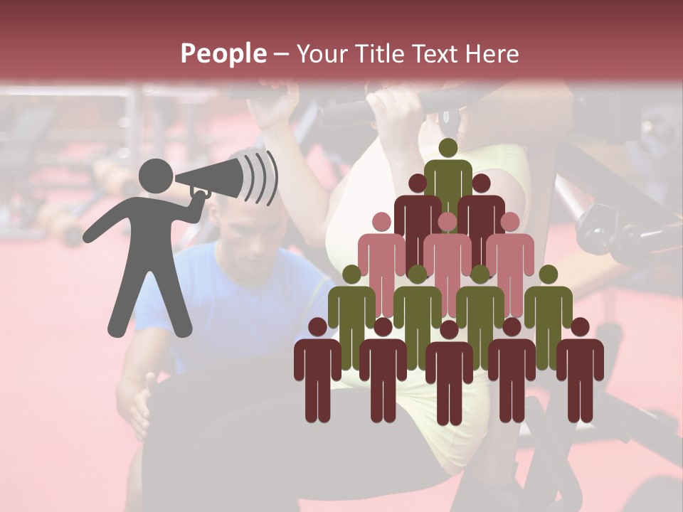 People Sport Personal PowerPoint Template