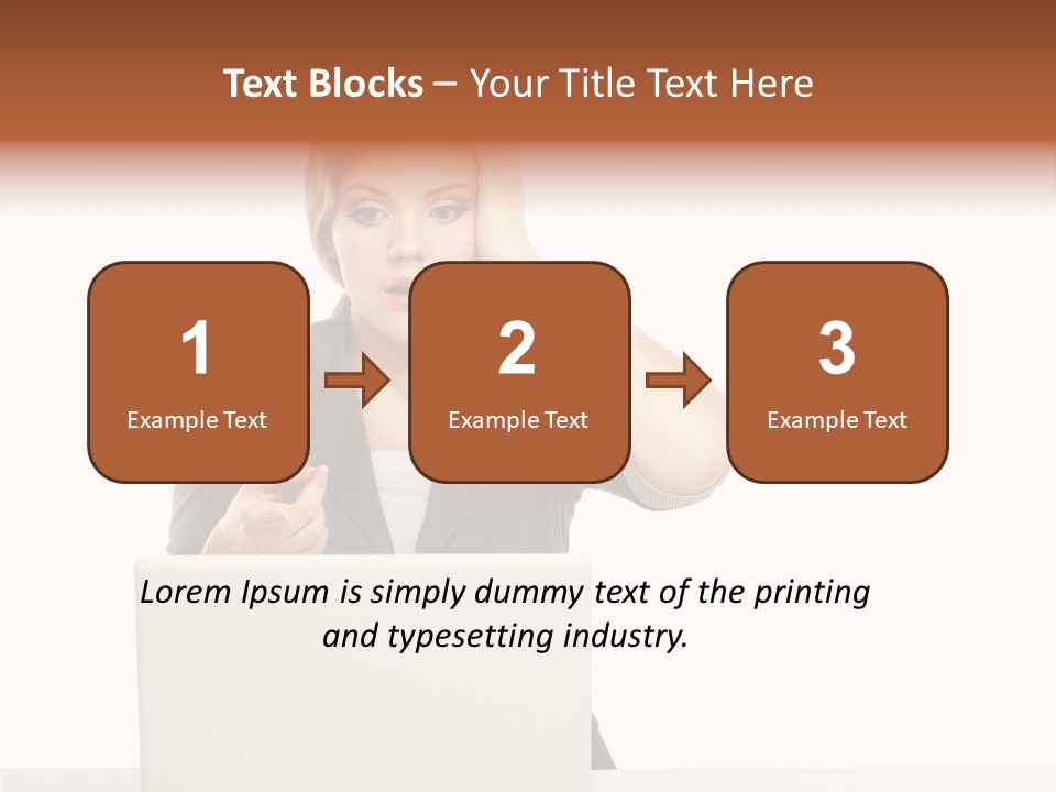 Tragedy Terrible Fright PowerPoint Template
