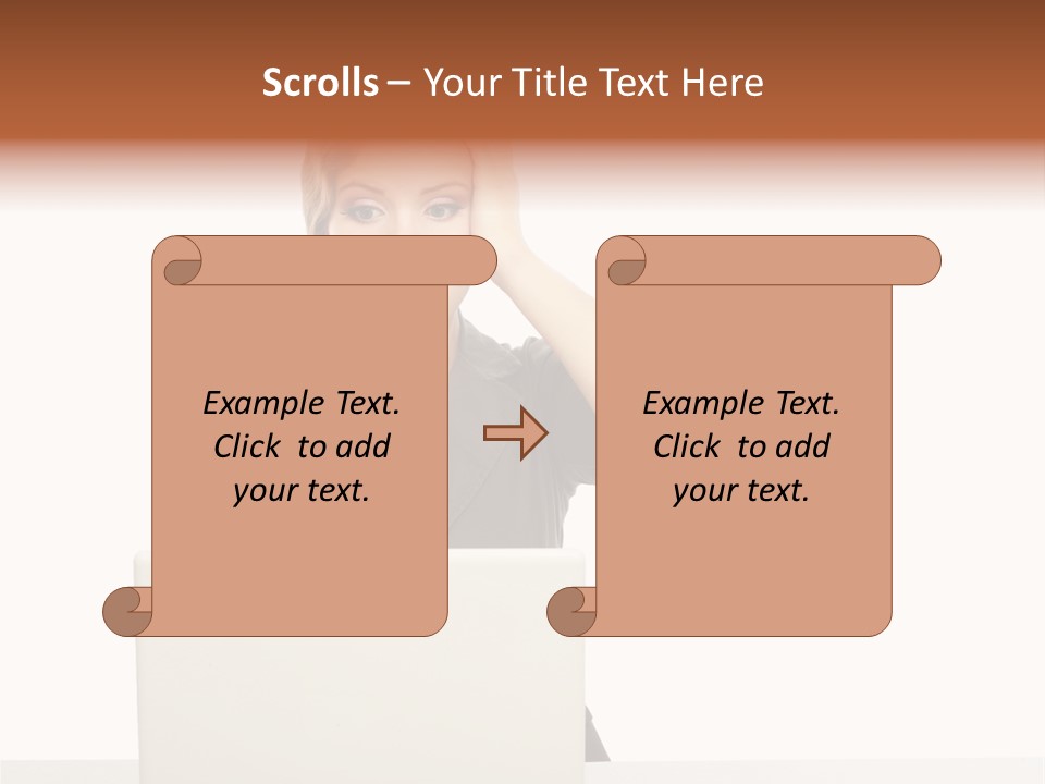 Tragedy Terrible Fright PowerPoint Template