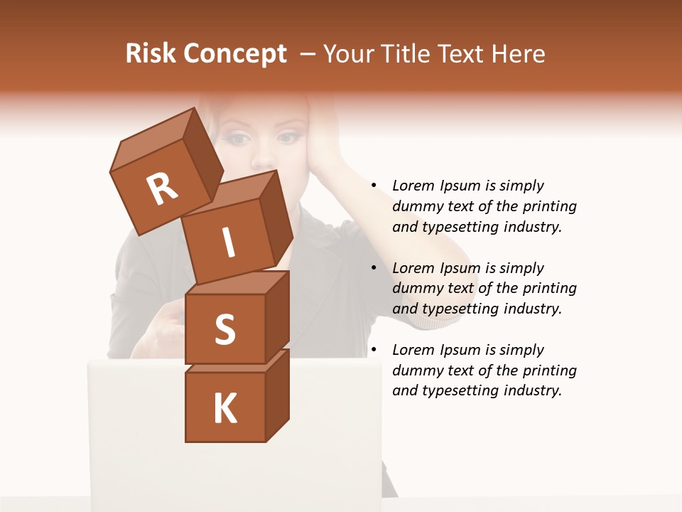 Tragedy Terrible Fright PowerPoint Template