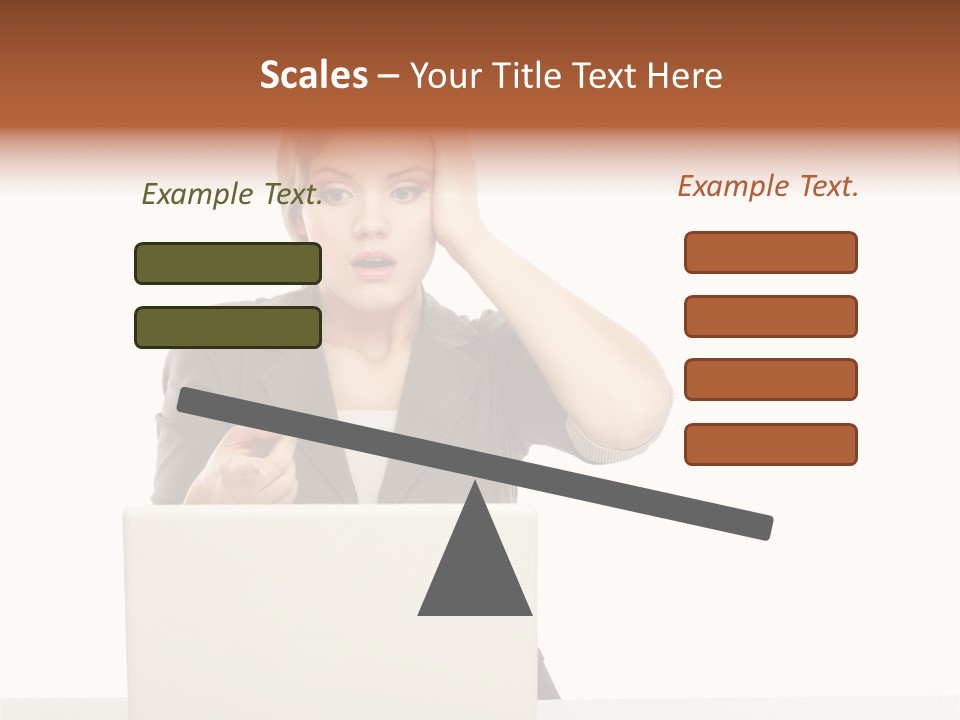Tragedy Terrible Fright PowerPoint Template