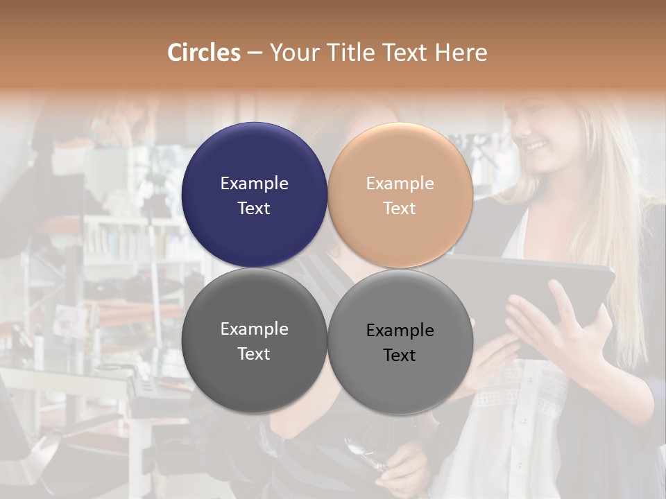 Female Discussion  PowerPoint Template