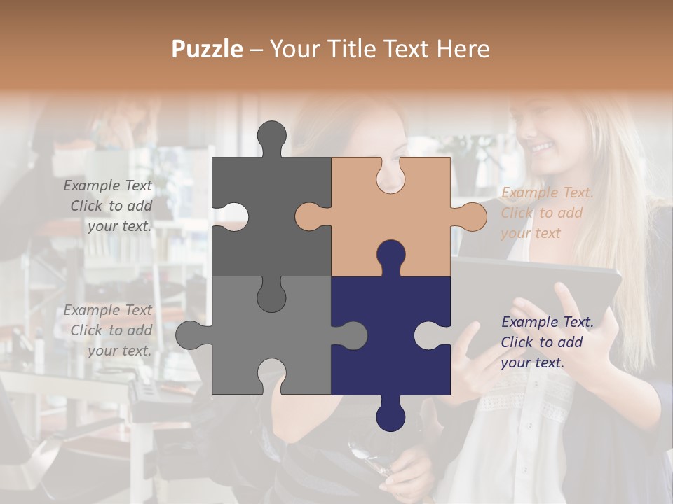 Female Discussion  PowerPoint Template