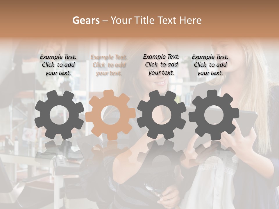 Female Discussion  PowerPoint Template