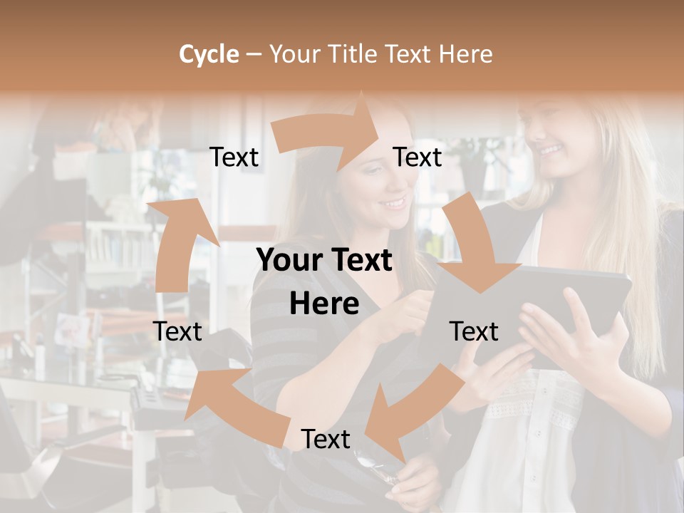Female Discussion  PowerPoint Template