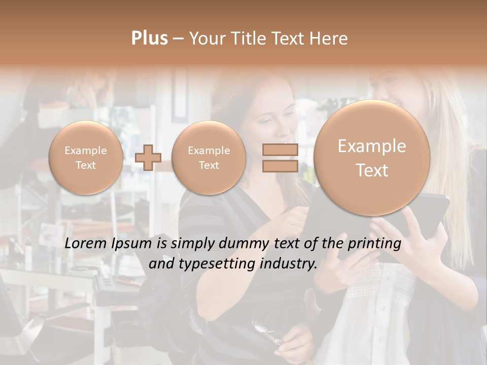 Female Discussion  PowerPoint Template