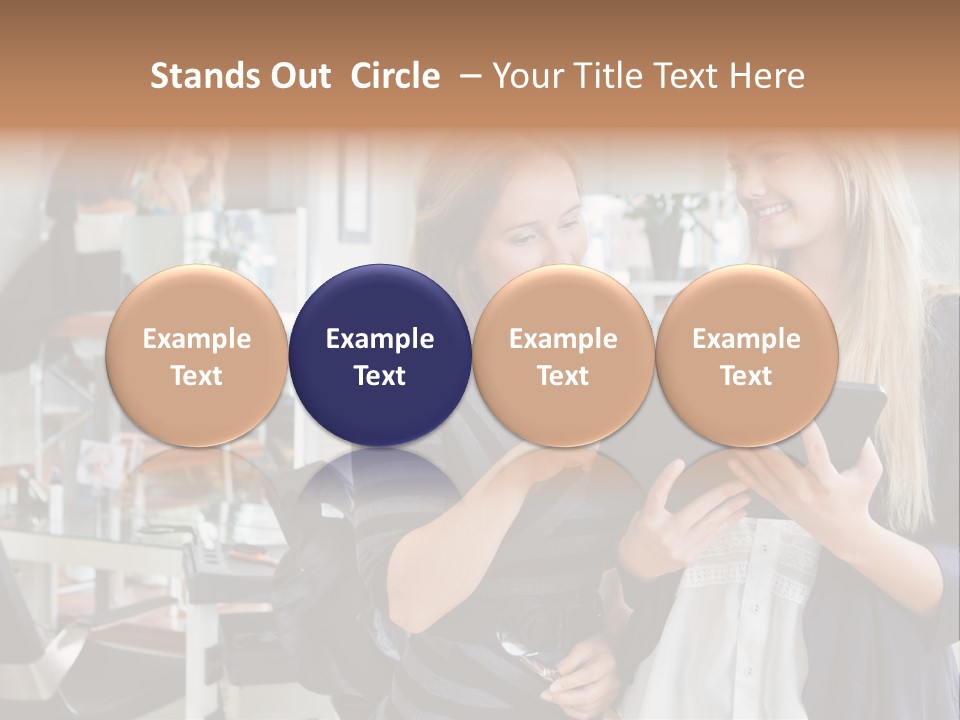 Female Discussion  PowerPoint Template