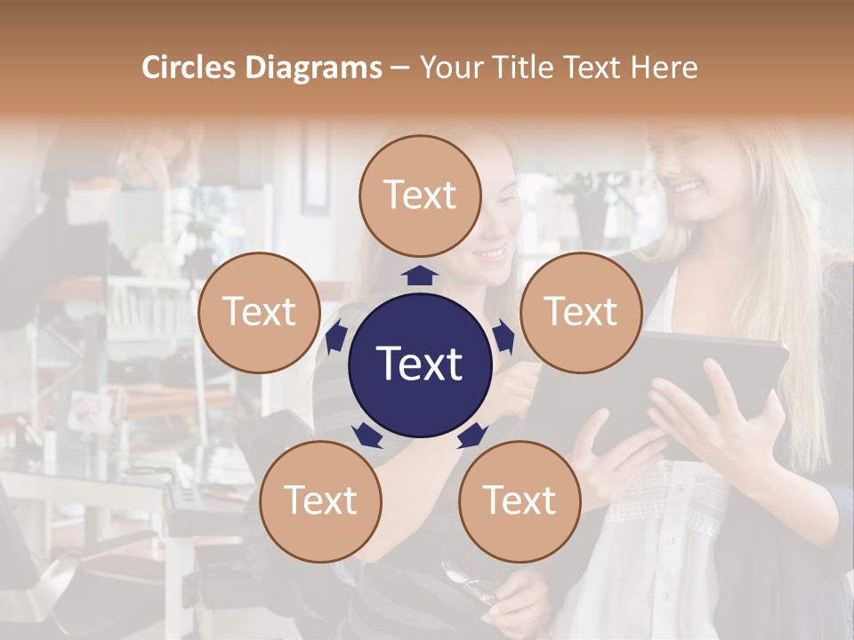 Female Discussion  PowerPoint Template