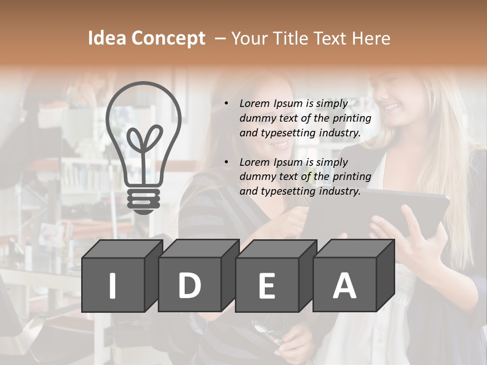 Female Discussion  PowerPoint Template