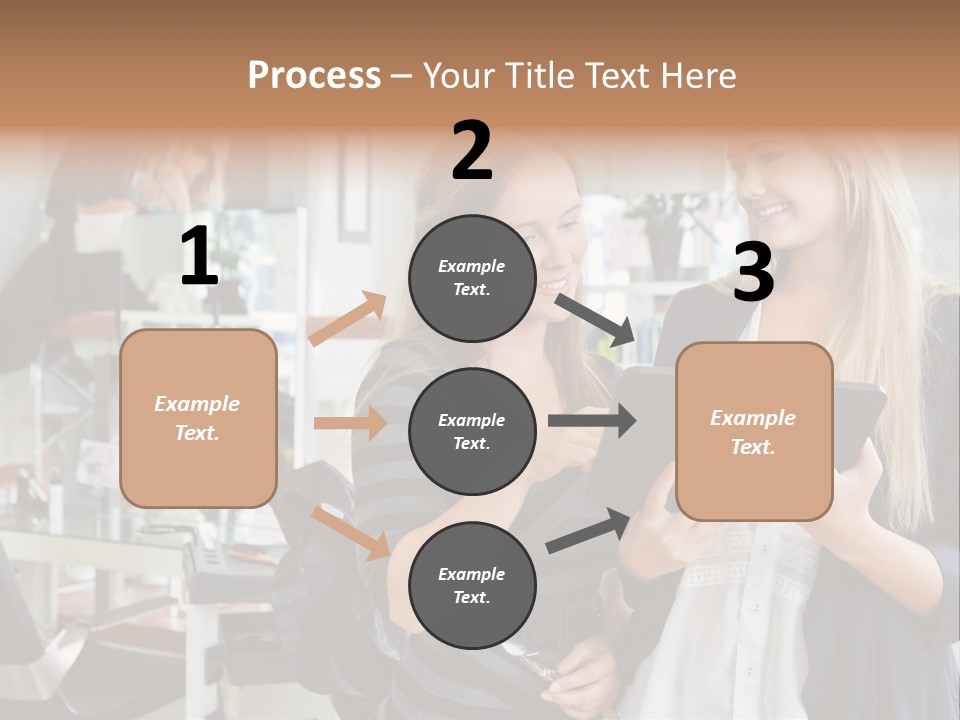 Female Discussion  PowerPoint Template