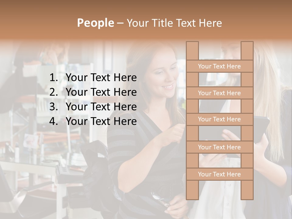 Female Discussion  PowerPoint Template