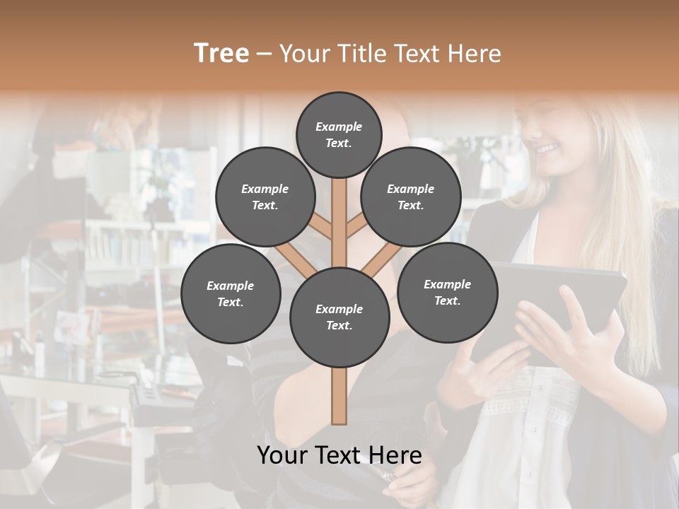 Female Discussion  PowerPoint Template