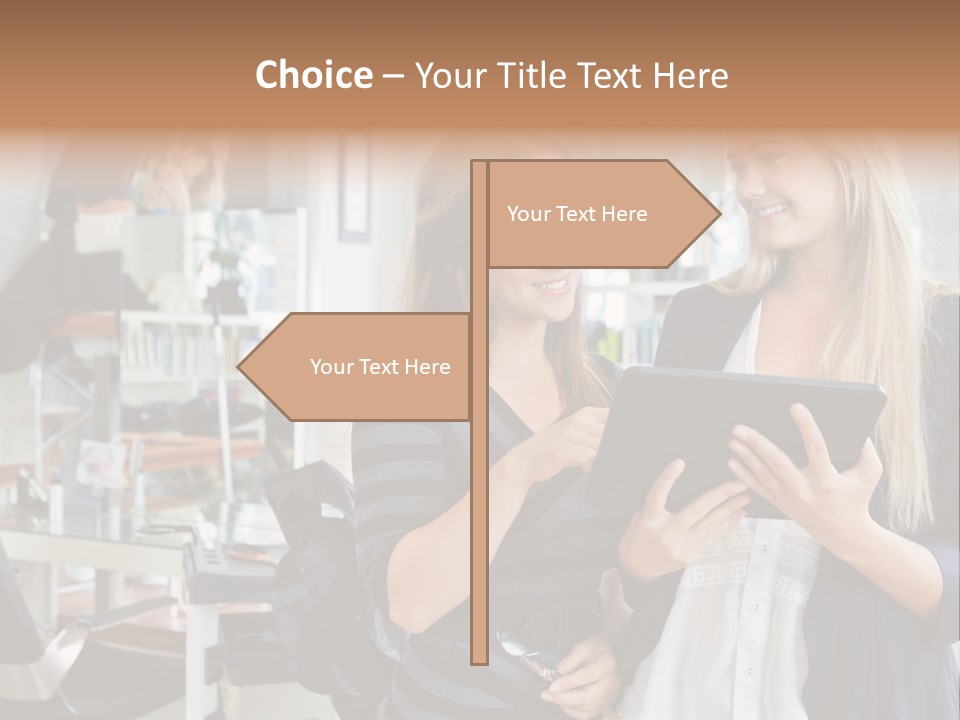 Female Discussion  PowerPoint Template