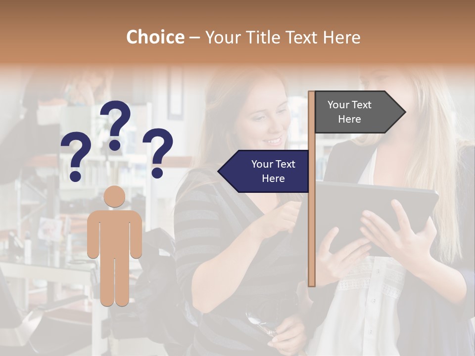 Female Discussion  PowerPoint Template