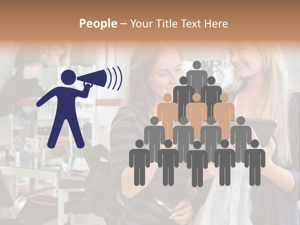 Female Discussion  PowerPoint Template