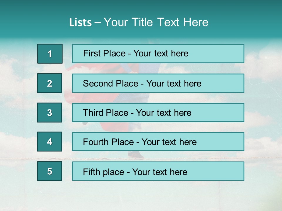 Summer Horizontal Joy PowerPoint Template