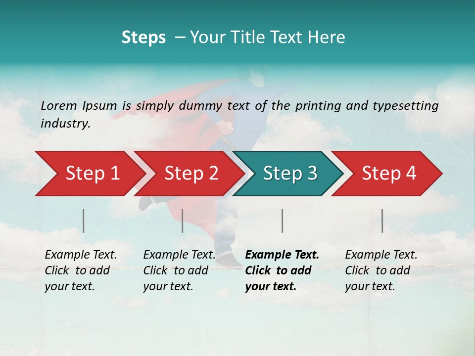 Summer Horizontal Joy PowerPoint Template