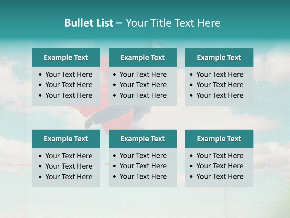 Summer Horizontal Joy PowerPoint Template