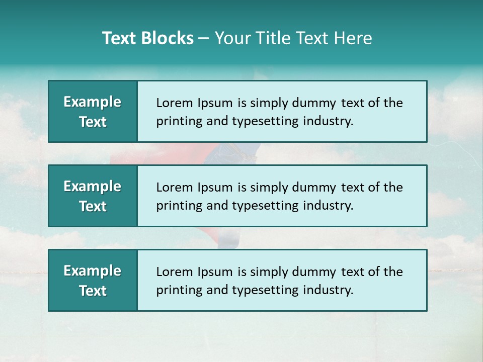 Summer Horizontal Joy PowerPoint Template