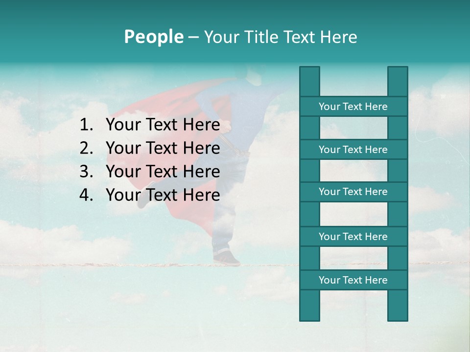 Summer Horizontal Joy PowerPoint Template