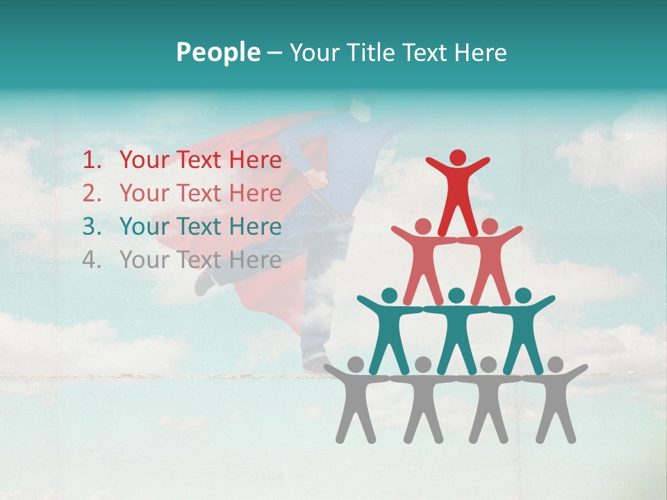 Summer Horizontal Joy PowerPoint Template