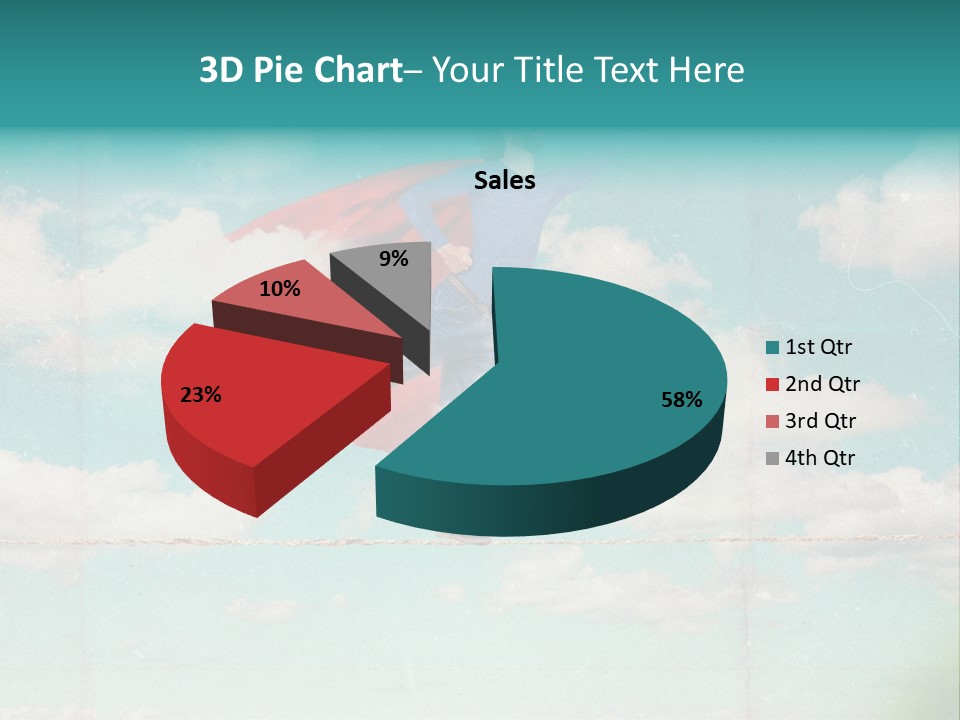Summer Horizontal Joy PowerPoint Template