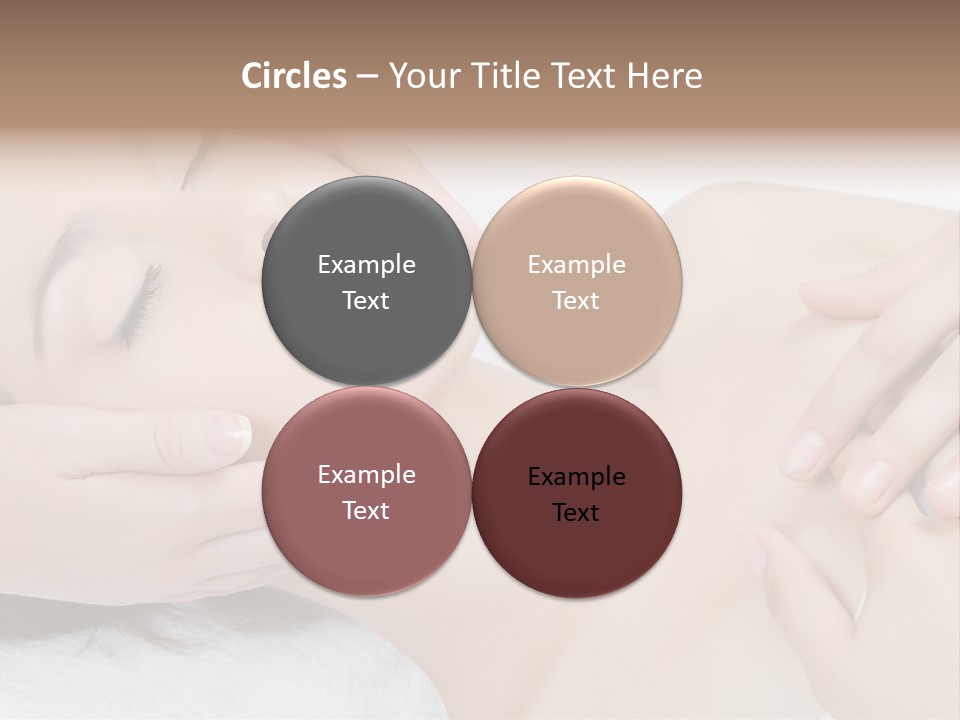 Pretty Hot Woman PowerPoint Template