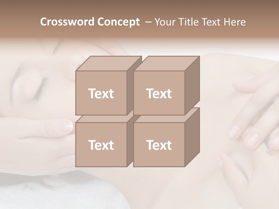 Pretty Hot Woman PowerPoint Template