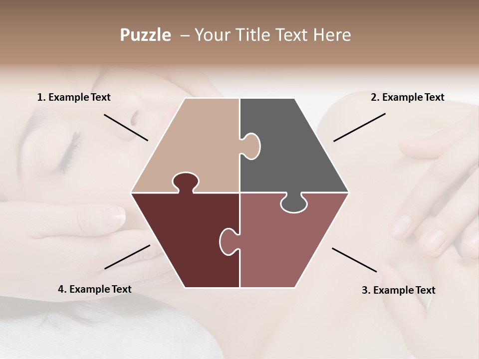 Pretty Hot Woman PowerPoint Template