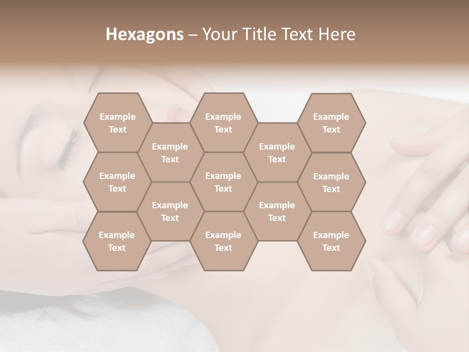 Pretty Hot Woman PowerPoint Template