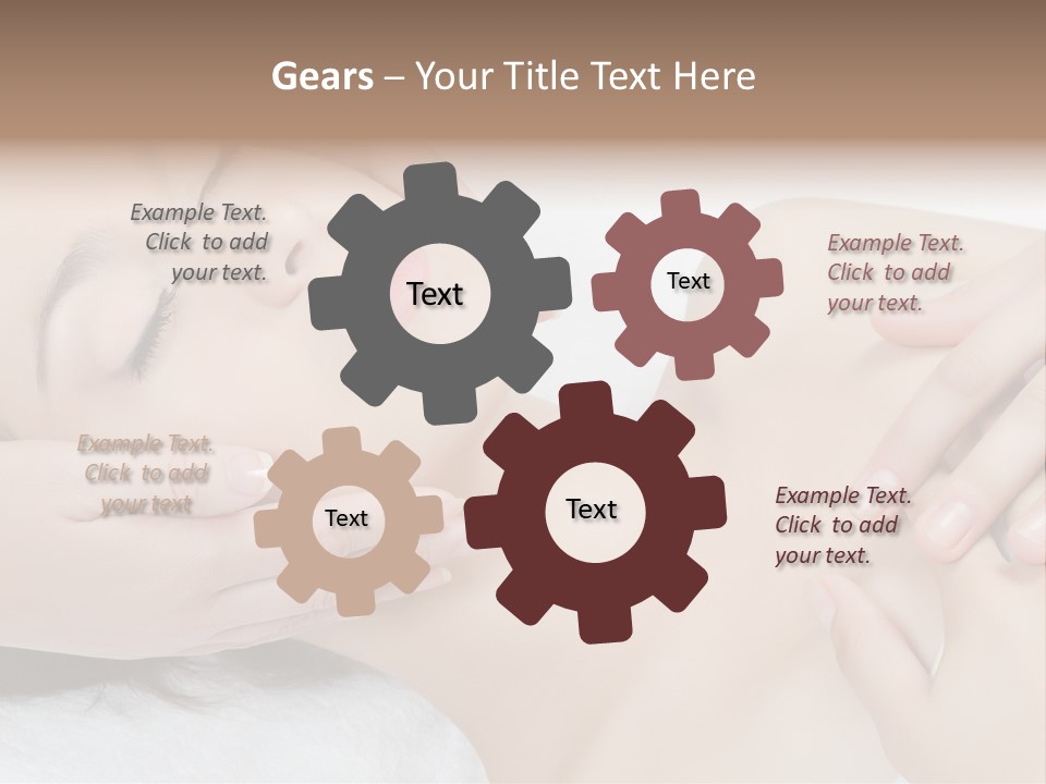 Pretty Hot Woman PowerPoint Template