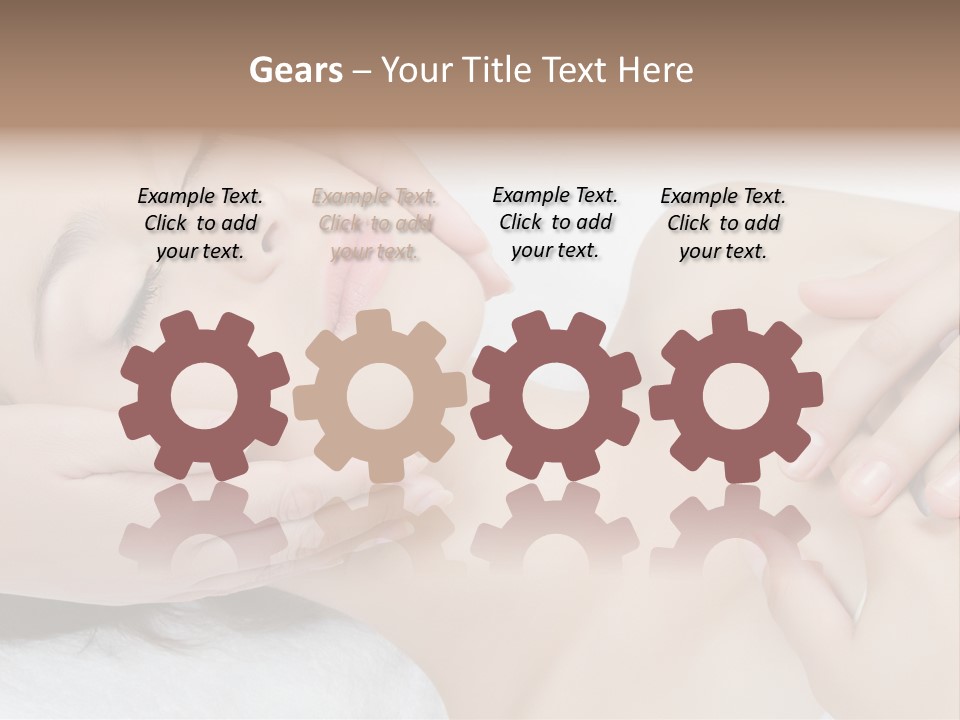 Pretty Hot Woman PowerPoint Template