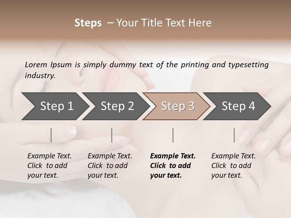 Pretty Hot Woman PowerPoint Template