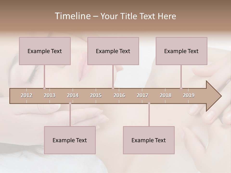 Pretty Hot Woman PowerPoint Template