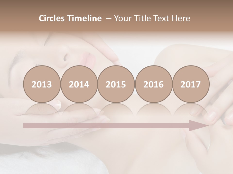 Pretty Hot Woman PowerPoint Template