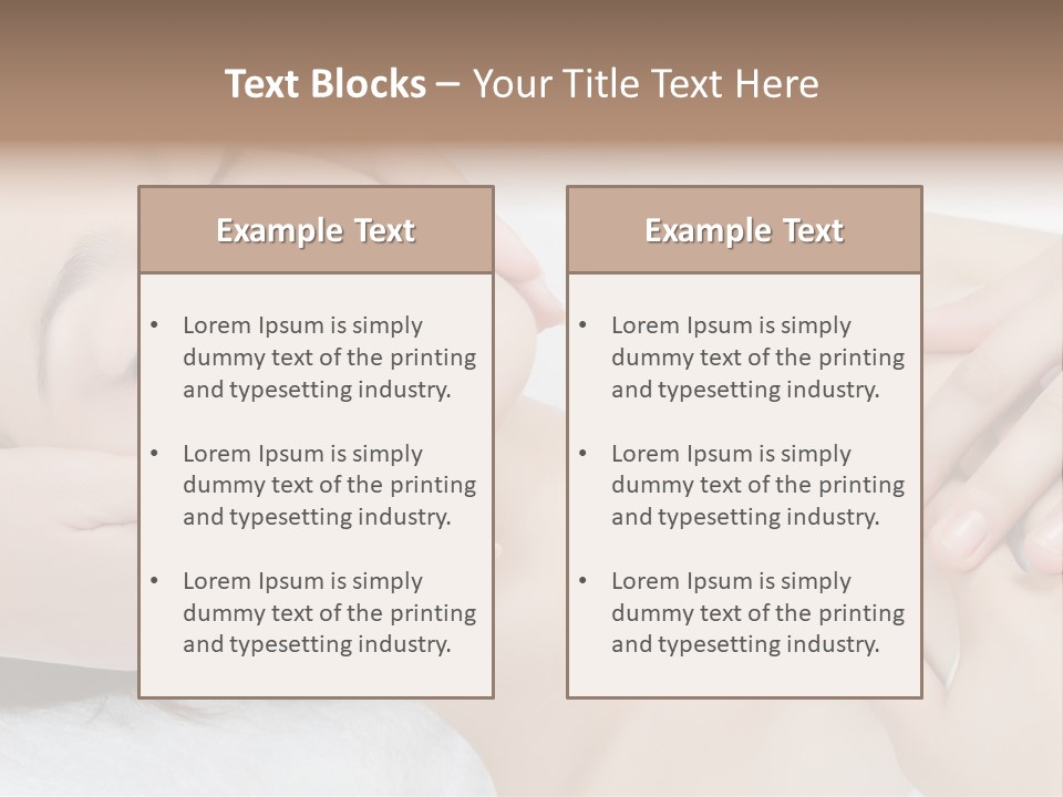 Pretty Hot Woman PowerPoint Template