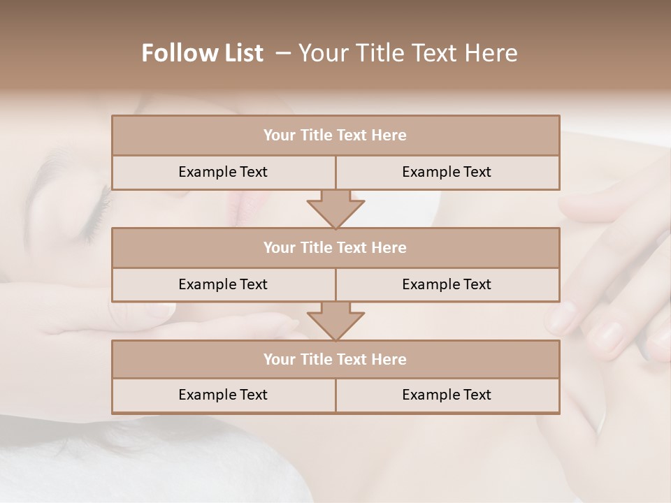 Pretty Hot Woman PowerPoint Template