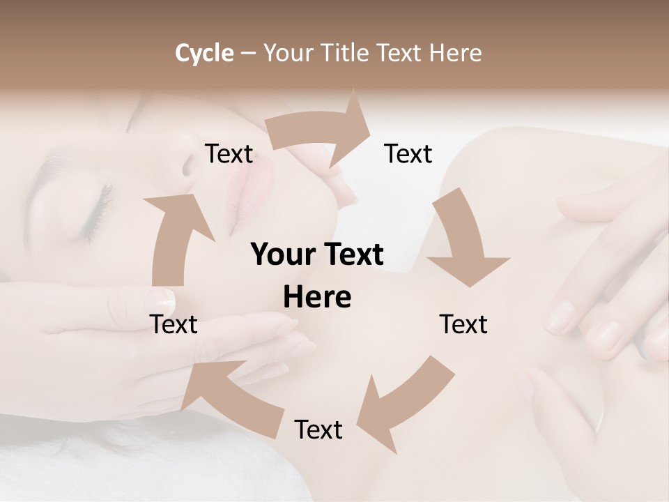 Pretty Hot Woman PowerPoint Template