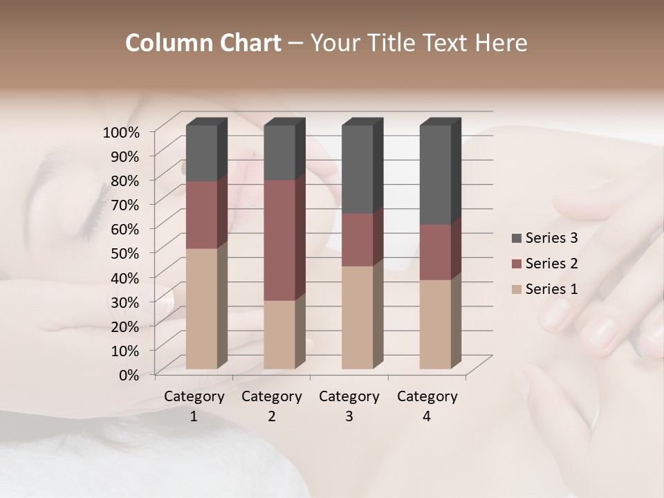 Pretty Hot Woman PowerPoint Template