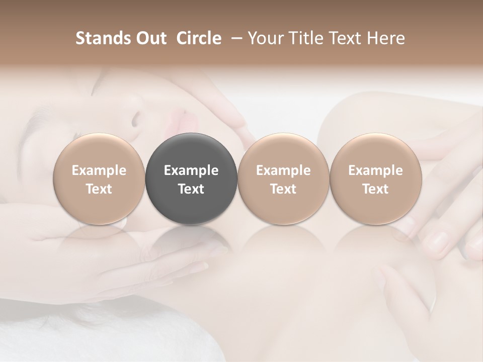 Pretty Hot Woman PowerPoint Template