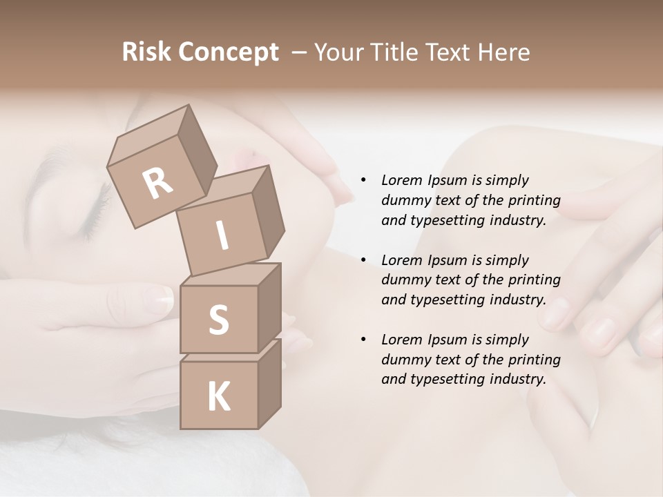 Pretty Hot Woman PowerPoint Template