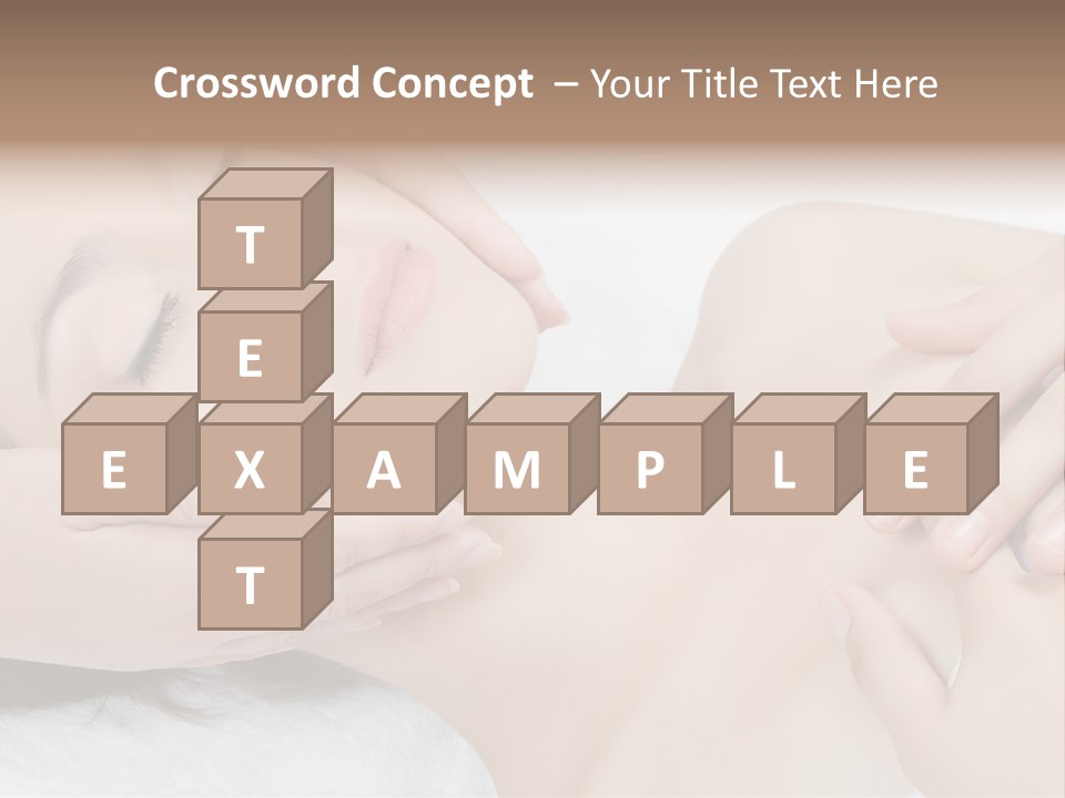 Pretty Hot Woman PowerPoint Template