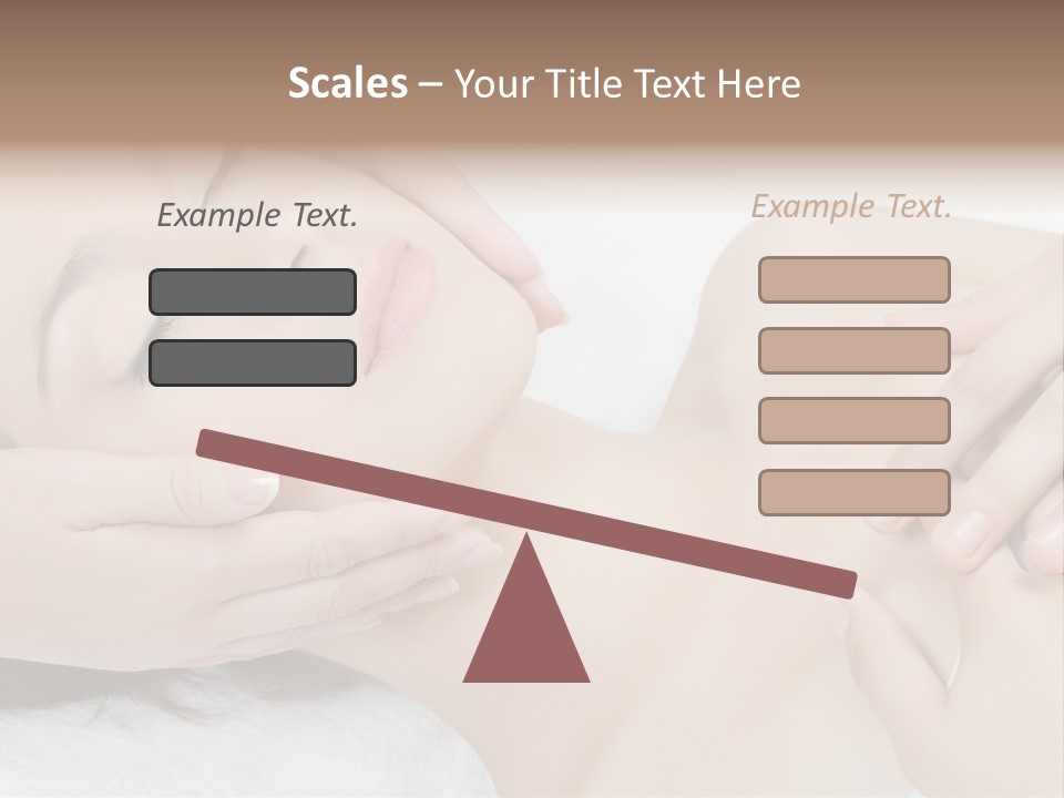 Pretty Hot Woman PowerPoint Template