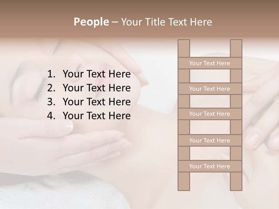 Pretty Hot Woman PowerPoint Template