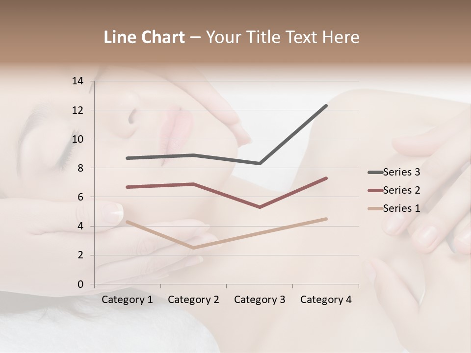 Pretty Hot Woman PowerPoint Template